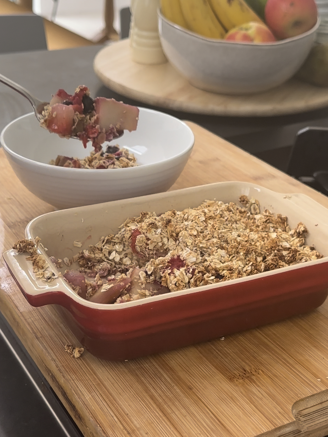 Image of Pear & Berry Crumble